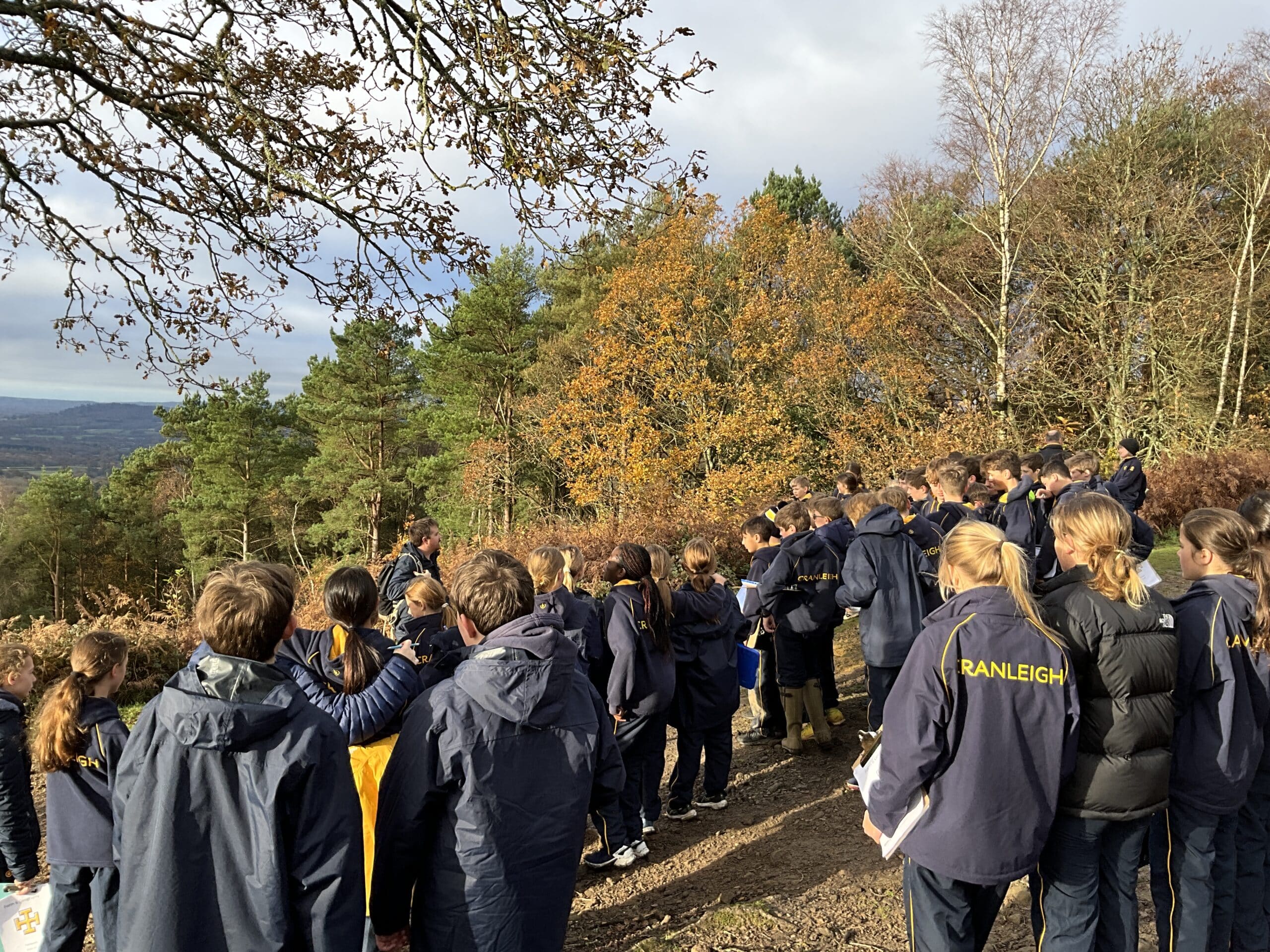 Form 6 Geography Field trip to Pitch Hill