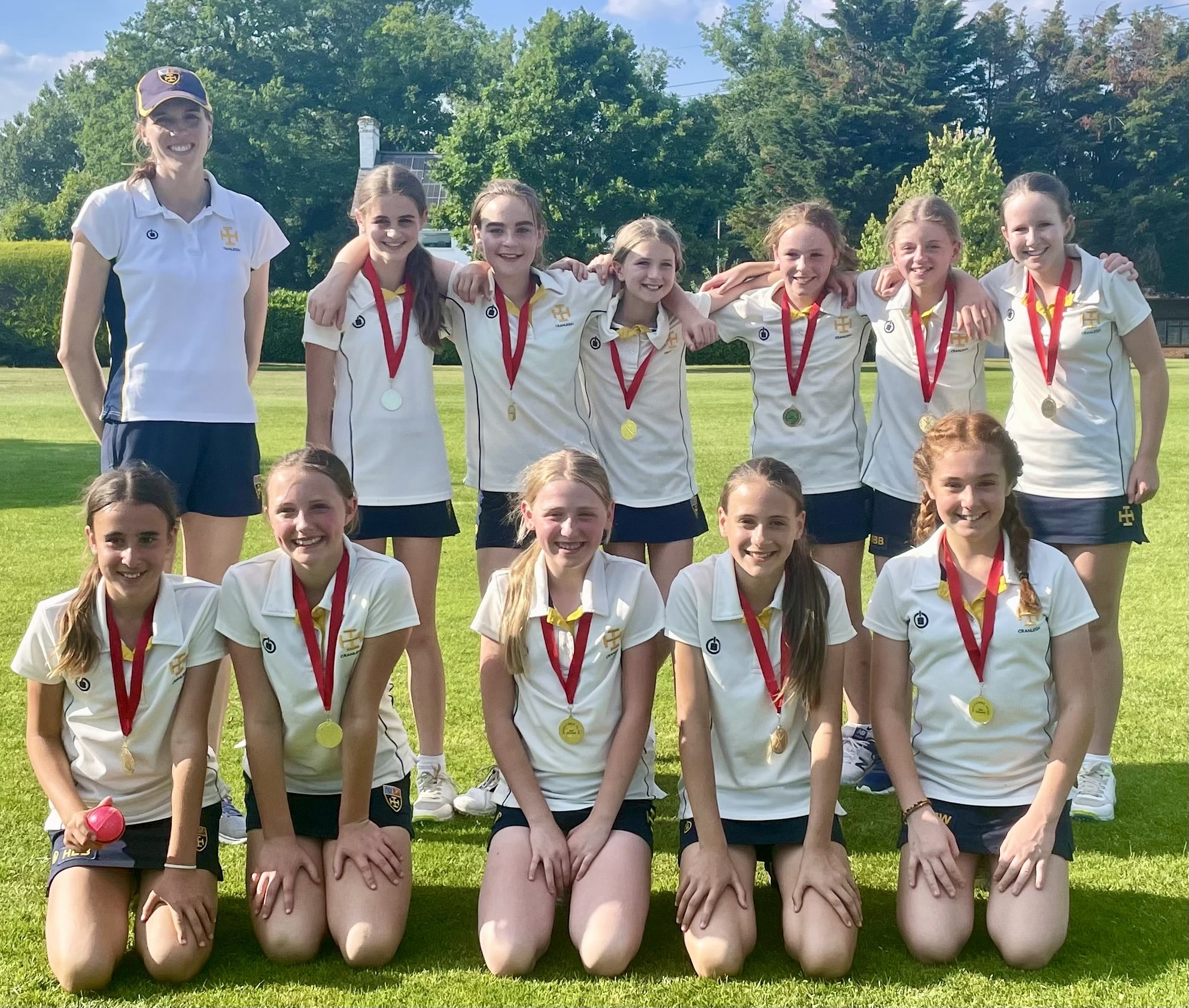 U12A Girls’ Cricket team win Surrey U12 Girls’ Hardball Cup